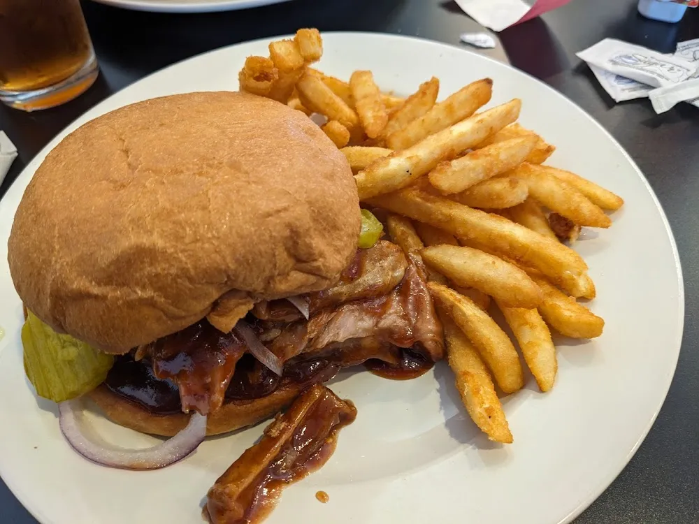 BBQ Pork Rip Tip Sandwichs