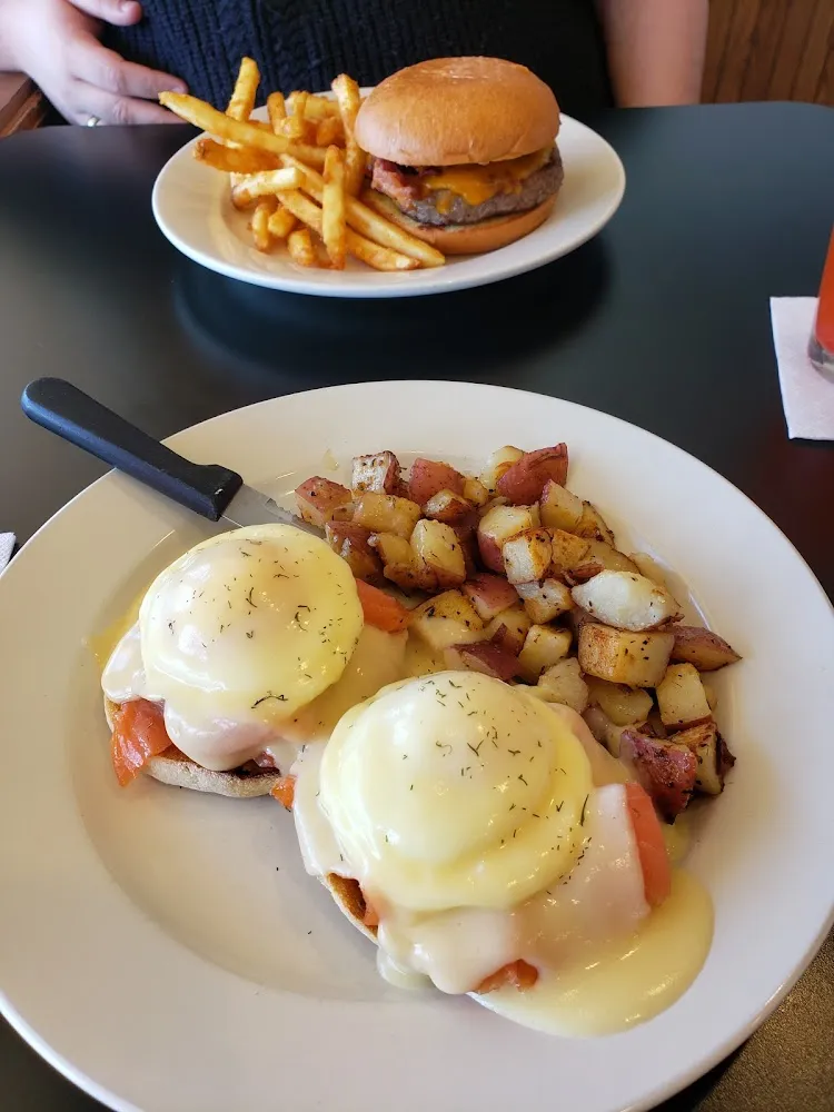 Smoked Salmon Eggs Benedict BBQ Bacon Cheeseburger
